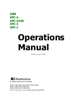 Kantronics KAM Operation Manual preview
