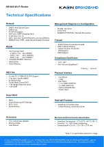 Preview for 4 page of Kaon BROADBAND AR1840 Quick Installation Manual