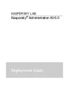 KAPERSKY ADMINISTRATION KIT 6.0 Deployment Manual preview