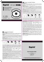 Preview for 2 page of Kapriol 32569 Instructions For Use