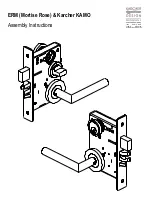 Karcher Design ERM Series Assembly Instructions Manual preview