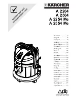 Kärcher A 2204 Manual preview
