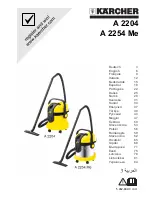 Kärcher A 2204 User Manual предпросмотр