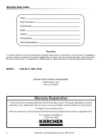Preview for 2 page of Kärcher Armada BRC 45/38 120V Manual