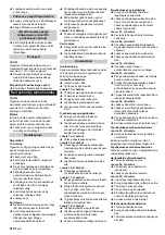 Предварительный просмотр 212 страницы Kärcher B 90 R Series Operating Instructions Manual