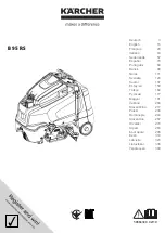 Kärcher B 95 RS Manual предпросмотр