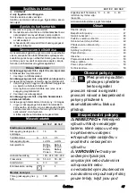 Предварительный просмотр 47 страницы Kärcher BC 18 V Original Instructions Manual