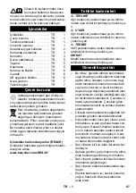 Preview for 87 page of Kärcher BC Adv Original Instructions Manual