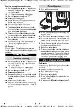 Предварительный просмотр 22 страницы Kärcher BR 47/35 ESC Original Instructions Manual