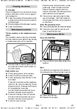 Предварительный просмотр 23 страницы Kärcher BR 47/35 ESC Original Instructions Manual