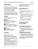 Preview for 4 page of Kärcher BR 530 BAT Package Operating Instructions Manual