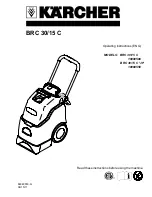 Preview for 1 page of Kärcher BRC 30/15 C *JP Operating Instructions Manual