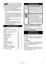 Preview for 3 page of Kärcher BV 5/1 Bp User Manual
