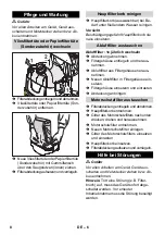 Preview for 8 page of Kärcher BV 5/1 Bp User Manual