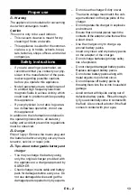 Preview for 13 page of Kärcher BV 5/1 Bp User Manual