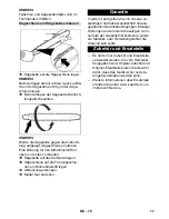 Предварительный просмотр 17 страницы Kärcher CS 330 Bp Original Operating Instructions