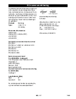 Предварительный просмотр 169 страницы Kärcher CS 330 Bp Original Operating Instructions