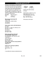 Предварительный просмотр 335 страницы Kärcher CS 330 Bp Original Operating Instructions