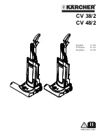 Kärcher CV 38/2 User Manual preview
