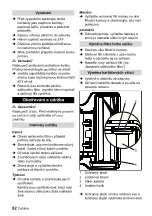 Предварительный просмотр 83 страницы Kärcher CV 66/2 EU Instructions Manual