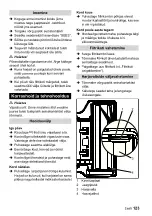 Предварительный просмотр 124 страницы Kärcher CV 66/2 EU Instructions Manual