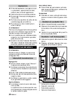 Предварительный просмотр 20 страницы Kärcher CV 66/2 Instruction Manual