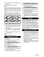 Предварительный просмотр 41 страницы Kärcher CV 66/2 Instruction Manual