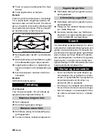 Предварительный просмотр 46 страницы Kärcher CV 66/2 Instruction Manual