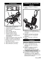 Предварительный просмотр 59 страницы Kärcher CV 66/2 Instruction Manual