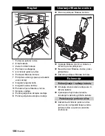 Предварительный просмотр 106 страницы Kärcher CV 66/2 Instruction Manual