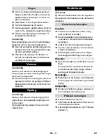 Предварительный просмотр 29 страницы Kärcher CV 66/2 Original Instructions Manual