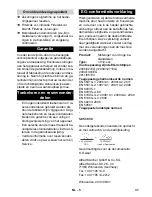 Предварительный просмотр 31 страницы Kärcher CV 66/2 Original Instructions Manual