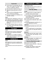 Предварительный просмотр 120 страницы Kärcher CV 66/2 Original Instructions Manual