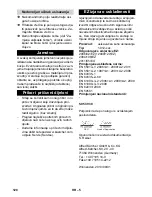 Предварительный просмотр 128 страницы Kärcher CV 66/2 Original Instructions Manual