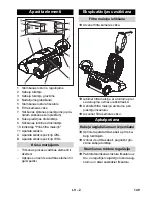 Предварительный просмотр 149 страницы Kärcher CV 66/2 Original Instructions Manual