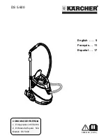 Предварительный просмотр 1 страницы Kärcher DS 5600 Mediclean User Manual