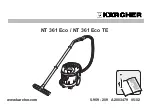 Kärcher ECO TEA NT 361 Manual предпросмотр