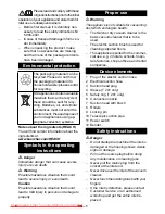 Preview for 8 page of Kärcher ESB 28 Original Instructions Manual