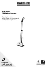 Kärcher FC 3 Cordless Operating Instructions Manual preview