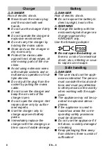 Preview for 8 page of Kärcher FC 3 Cordless Operating Instructions Manual