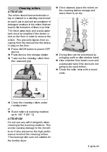 Preview for 21 page of Kärcher FC 3 Cordless Operator'S Manual