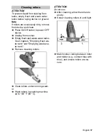 Предварительный просмотр 17 страницы Kärcher FC 5 Operator'S Manual