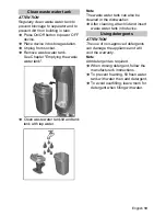 Предварительный просмотр 19 страницы Kärcher FC 5 Operator'S Manual