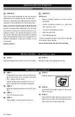 Preview for 10 page of Kärcher G 2900 X Manual
