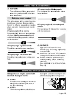Preview for 15 page of Kärcher G 3000 BH Operator'S Manual