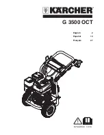 Preview for 1 page of Kärcher G 3500 OCT Manual