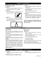 Preview for 9 page of Kärcher G 3500 OCT Manual