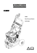 Preview for 1 page of Kärcher G 3800 Manual