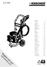 Kärcher G 4.10 M Original Instructions Manual preview