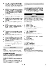 Предварительный просмотр 81 страницы Kärcher G 4.10 M Original Instructions Manual